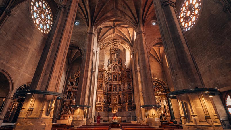Grand autel de l’église San Vicente