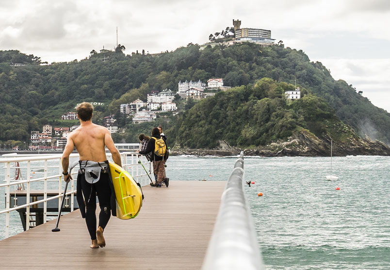 San sebastian paddle tour